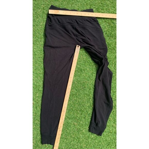 Lululemon Warm Down High Rise black Modal JOGGERS SWEATPANTS sz 4 - Picture 8 of 9